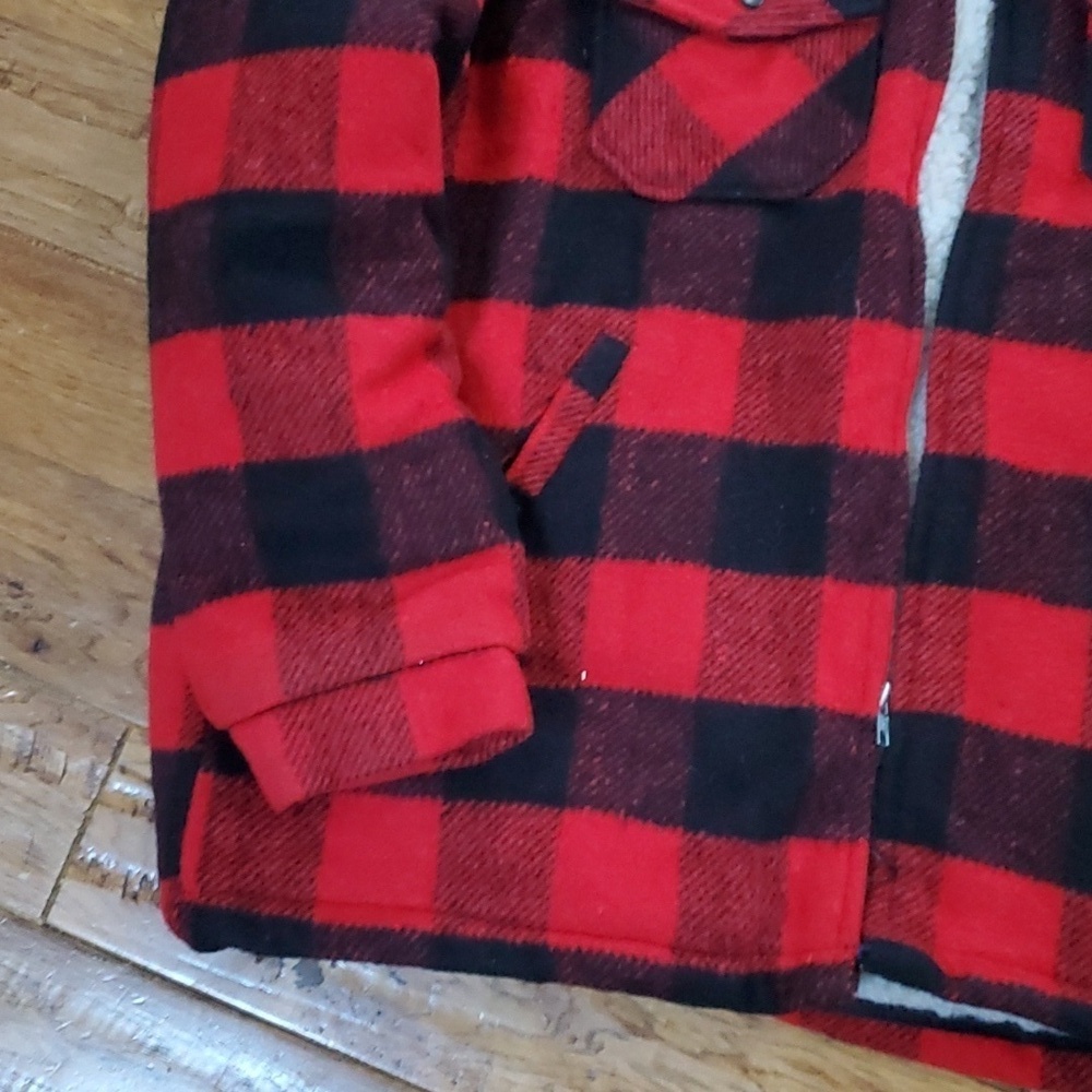 Canyon Guide Outfitters Buffalo check wool shaket Y2K - Picture 3 of 10